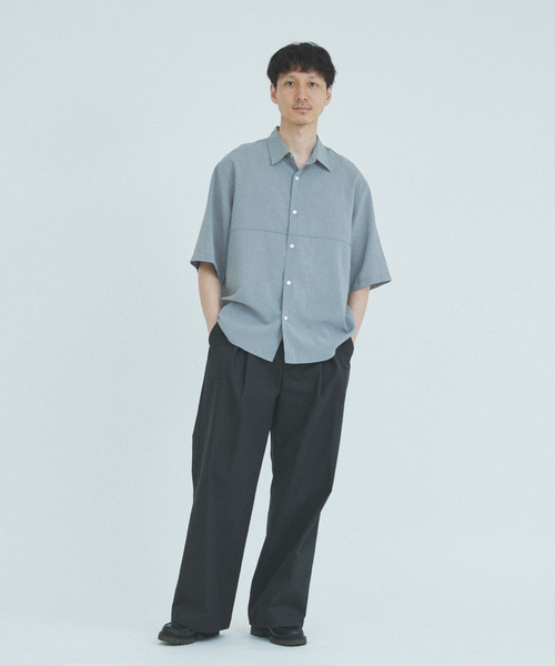 JOURNAL STANDARD(ジャーナルスタンダード)の「"吸水速乾 / 接触冷感" EVALET ST LIGHT 半袖 シャツ(シャツ/ブラウス・メンズ・ブラック系その他/グレー/ブラウン系その他/ライトグレー・SMALL/MEDIUM/LARGE)」の11枚目の写真