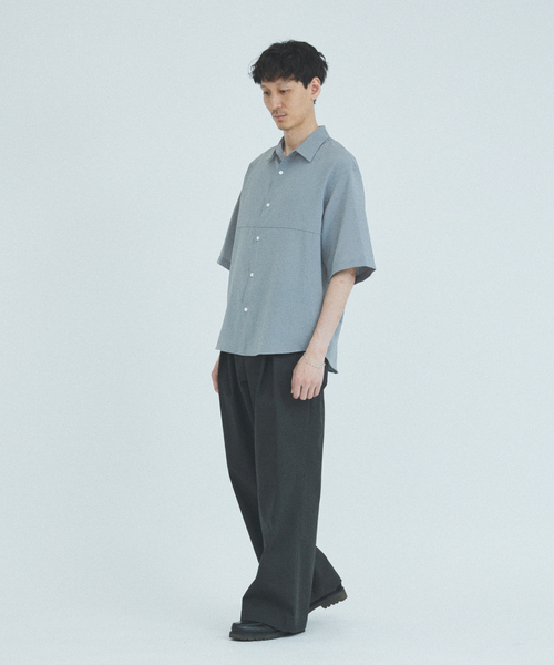 JOURNAL STANDARD(ジャーナルスタンダード)の「"吸水速乾 / 接触冷感" EVALET ST LIGHT 半袖 シャツ(シャツ/ブラウス・メンズ・ブラック系その他/グレー/ブラウン系その他/ライトグレー・SMALL/MEDIUM/LARGE)」の12枚目の写真