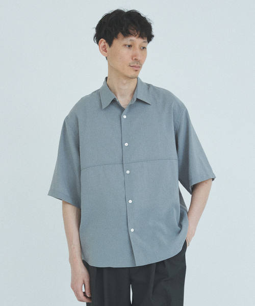 JOURNAL STANDARD(ジャーナルスタンダード)の「"吸水速乾 / 接触冷感" EVALET ST LIGHT 半袖 シャツ(シャツ/ブラウス・メンズ・ブラック系その他/グレー/ブラウン系その他/ライトグレー・SMALL/MEDIUM/LARGE)」の14枚目の写真
