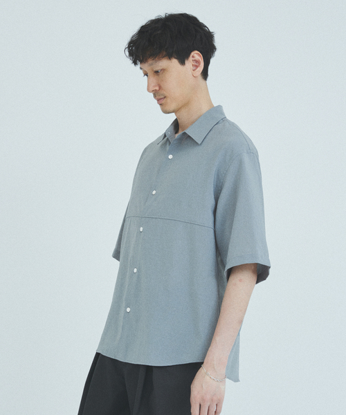 JOURNAL STANDARD(ジャーナルスタンダード)の「"吸水速乾 / 接触冷感" EVALET ST LIGHT 半袖 シャツ(シャツ/ブラウス・メンズ・ブラック系その他/グレー/ブラウン系その他/ライトグレー・SMALL/MEDIUM/LARGE)」の15枚目の写真