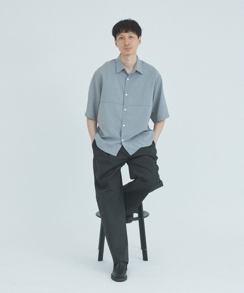 JOURNAL STANDARD(ジャーナルスタンダード)の「"吸水速乾 / 接触冷感" EVALET ST LIGHT 半袖 シャツ(シャツ/ブラウス・メンズ・ブラック系その他/グレー/ブラウン系その他/ライトグレー・SMALL/MEDIUM/LARGE)」の22枚目の写真