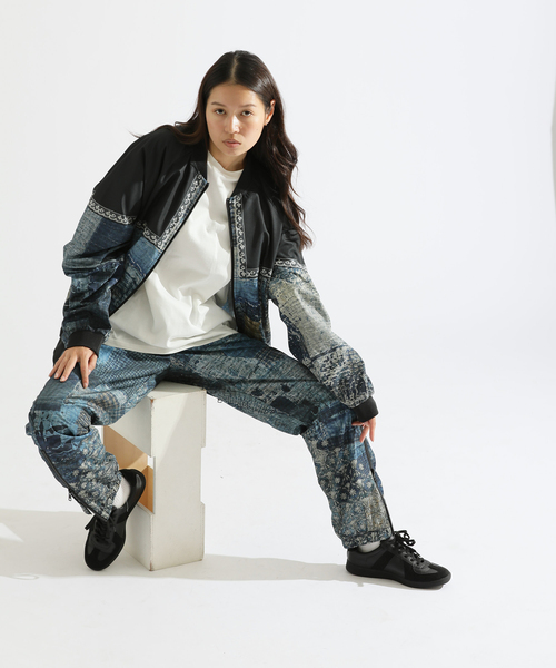PARIS SAINT-GERMAIN(パリサンジェルマン)の「【Poggy × Paris Saint-Germain】DEAR PSG PRINTED TRACK PANT(その他パンツ・メンズ・ネイビー・MEDIUM/X-LARGE/LARGE)」の3枚目の写真