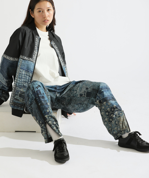 PARIS SAINT-GERMAIN(パリサンジェルマン)の「【Poggy × Paris Saint-Germain】DEAR PSG PRINTED TRACK PANT(その他パンツ・メンズ・ネイビー・MEDIUM/X-LARGE/LARGE)」の5枚目の写真