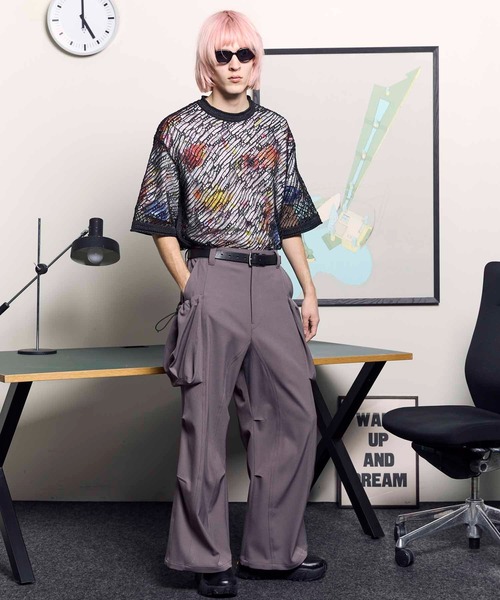 トップス MAISON SPECIAL Flower Motif T-shirt トップス MAISON SPECIAL Flower Motif T-shirt MAISON SPECIAL