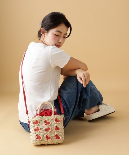 ハート2WAYカゴバッグ[tiny tiny(ティニーティニー