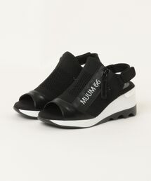 MUUM（ムーム）の「【MUUM】ファスナーニットサンダル（サンダル）」