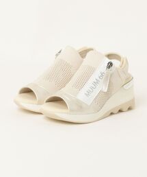 【MUUM】ファスナーニットサンダル