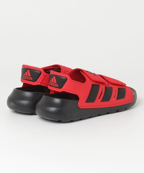 adidas（アディダス）の「アディダス adidas アルタスイム 2.0 サンダル キッズ（サンダル・キッズ・レッド・19.0cm/20.0cm/21.0cm/22.0cm）」の2枚目の写真