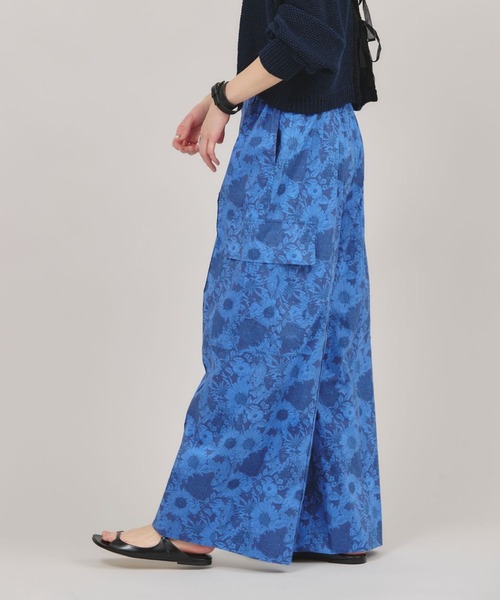 Curensology（カレンソロジー）の「Curensology(カレンソロジー)/リバティカーゴパンツ（カーゴパンツ・レディース・チャコールグレー/ブルー・FREE）」の12枚目の写真