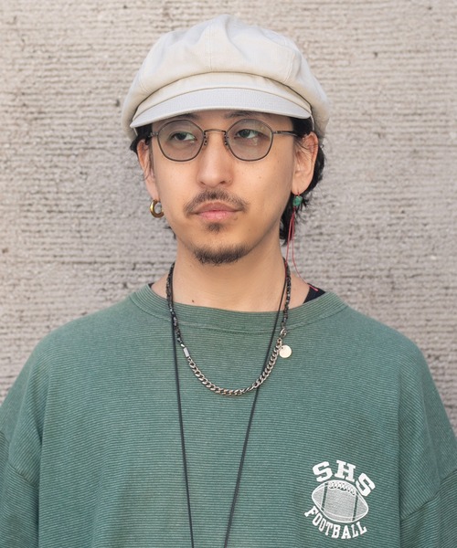 CA4LA（カシラ）の「MCAS-C532（キャスケット・メンズ・グレー/ブラック/ベージュ・M/L）」の9枚目の写真