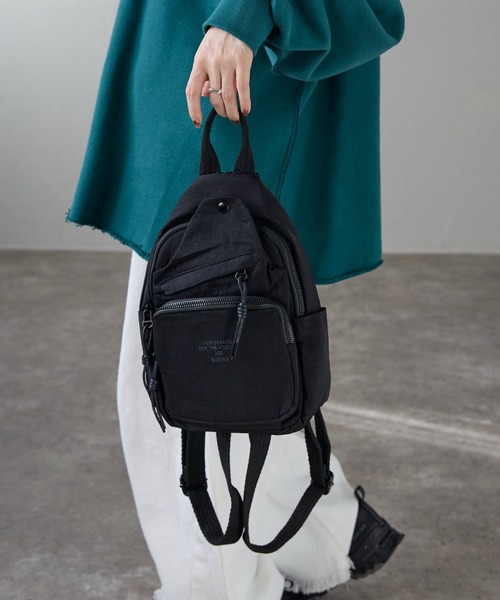 セール】N3【2WAY】ナイロンミニリュック（バックパック/リュック