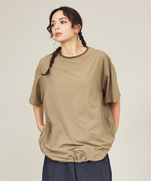 NANGA(ナンガ)の「【NANGA/ナンガ】 PCL EXCURSION TEE/パッカブルTシャツ/最軽量(Tシャツ/カットソー・メンズ・グリーン/ブラック/グレー/カーキ/グリーン系その他・M/L/XL)」の7枚目の写真