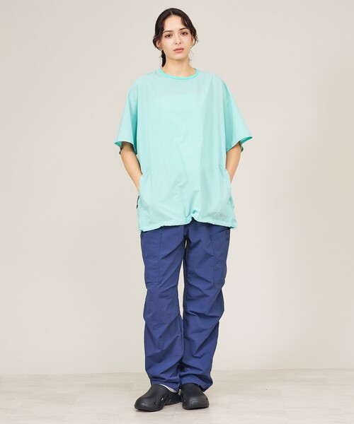 NANGA(ナンガ)の「【NANGA/ナンガ】 PCL EXCURSION TEE/パッカブルTシャツ/最軽量(Tシャツ/カットソー・メンズ・グリーン/ブラック/グレー/カーキ/グリーン系その他・M/L/XL)」の13枚目の写真