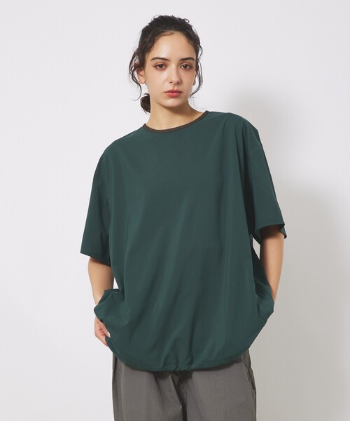 NANGA(ナンガ)の「【NANGA/ナンガ】 PCL EXCURSION TEE/パッカブルTシャツ/最軽量(Tシャツ/カットソー・メンズ・グリーン/ブラック/グレー/カーキ/グリーン系その他・M/L/XL)」の4枚目の写真