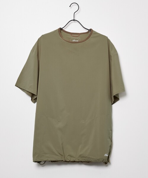 NANGA(ナンガ)の「【NANGA/ナンガ】 PCL EXCURSION TEE/パッカブルTシャツ/最軽量(Tシャツ/カットソー・メンズ・グリーン/ブラック/グレー/カーキ/グリーン系その他・M/L/XL)」の6枚目の写真