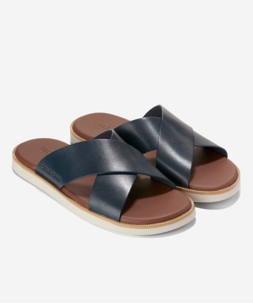 COLE HAAN（コールハーン）の「ナンタケット クロスストラップ サンダル mens（サンダル・メンズ・ネイビー・11/8/10/9）」の2枚目の写真