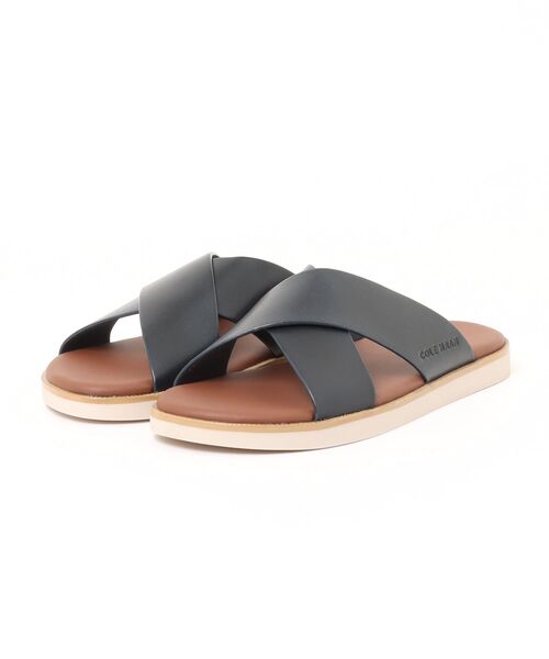 COLE HAAN（コールハーン）の「ナンタケット クロスストラップ サンダル mens（サンダル・メンズ・ネイビー・11/8/10/9）」の3枚目の写真