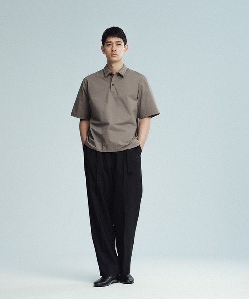 ADAM ET ROPE'（アダムエロペ）の「《UVカット/撥水》ベーシック ポロシャツ / ONOFF兼用（ポロシャツ・メンズ・ブラック/ネイビー/グレー・M/L）」の11枚目の写真