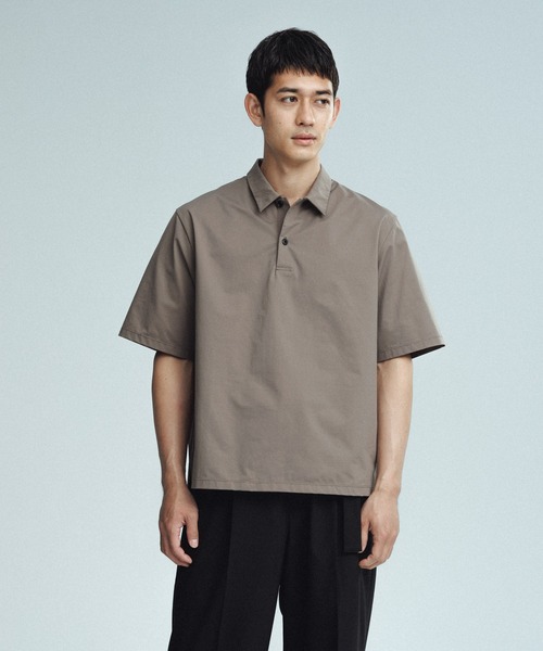 ADAM ET ROPE'（アダムエロペ）の「《UVカット/撥水》ベーシック ポロシャツ / ONOFF兼用（ポロシャツ・メンズ・ブラック/ネイビー/グレー・M/L）」の13枚目の写真