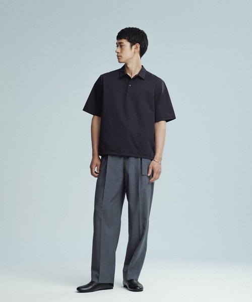ADAM ET ROPE'（アダムエロペ）の「《UVカット/撥水》ベーシック ポロシャツ / ONOFF兼用（ポロシャツ・メンズ・ブラック/ネイビー/グレー・M/L）」の22枚目の写真