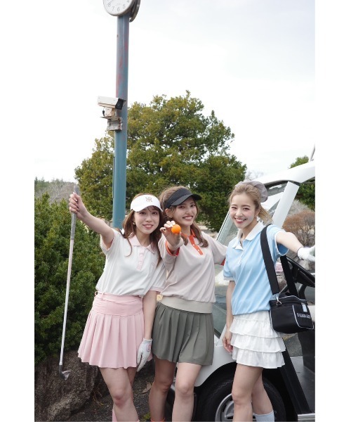 RIENDA GOLF ティアードスカート S RIENDA GOLF | 【一部店舗・WEB限定】【RIENDA GOLF】ティアード