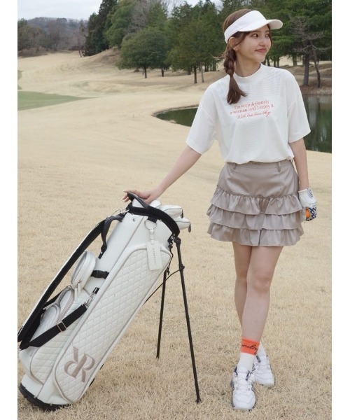 RIENDA GOLF ティアードスカート S RIENDA GOLF | 【一部店舗・WEB限定】【RIENDA GOLF】ティアード
