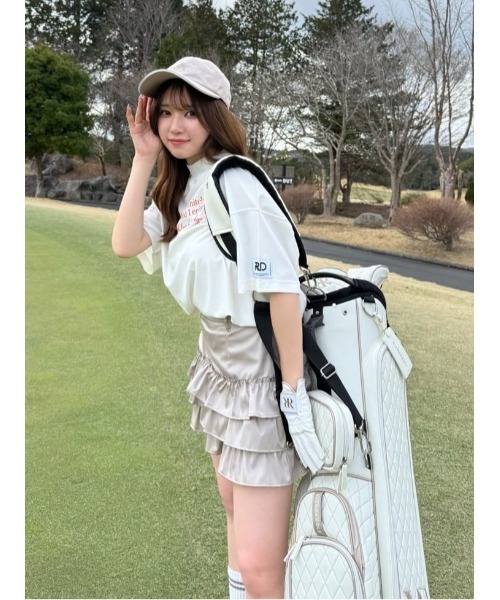 RIENDA GOLF ティアードスカート S RIENDA GOLF | 【一部店舗・WEB限定】【RIENDA GOLF】ティアード