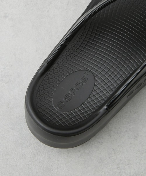 格*P様 OOFOS ウーフォス　ブラック　サンダル　EU40 26cm 10%OFF ウーフォス オリジナル ブラック メンズ レディース 人気