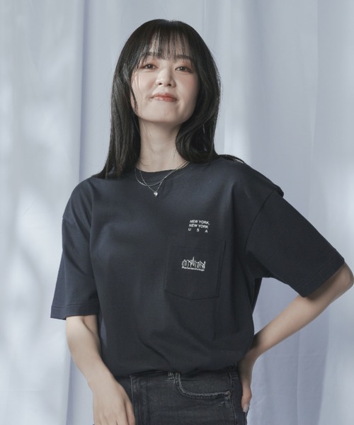 Manhattan Portage（マンハッタンポーテージ）の「S/S Print T-Shirt（Tシャツ/カットソー・メンズ・ホワイト/ブラック/ベージュ/ライトパープル・MEDIUM/SMALL/X-LARGE/LARGE）」の17枚目の写真