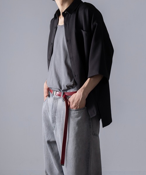 Hawk Company（ホークカンパニー）の「【Hawk Company】GIベルト 1228（ベルト・メンズ・レッド/グレー/ブラウン/ブルー/ブラック・FREE）」の7枚目の写真