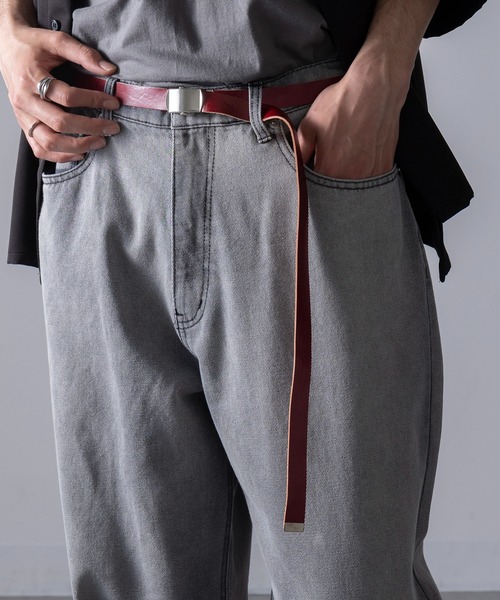 Hawk Company（ホークカンパニー）の「【Hawk Company】GIベルト 1228（ベルト・メンズ・レッド/グレー/ブラウン/ブルー/ブラック・FREE）」の9枚目の写真