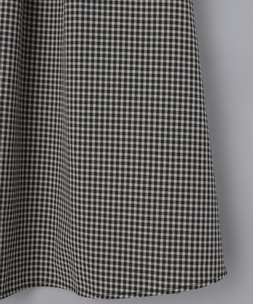 Olu.(オルドット)の「レースアップキャミソールワンピース(ワンピース・レディース・グレー系その他/ブラック×ベージュ・0/1)」の11枚目の写真