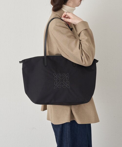 russet（ラシット）の「コーデュラナイロントートバッグ（トートバッグ・レディース・グレイッシュベージュ/ブラック/グレー・FREE）」の18枚目の写真