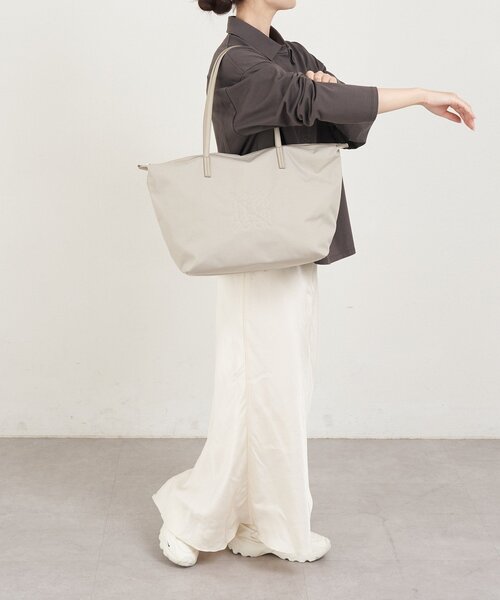 russet（ラシット）の「コーデュラナイロントートバッグ（トートバッグ・レディース・グレイッシュベージュ/ブラック/グレー・FREE）」の7枚目の写真