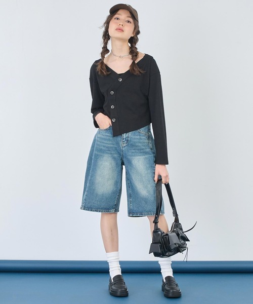 ANAP（アナップ）の「ポケット デザイン 2way ショルダー バッグ（ショルダーバッグ・レディース・ブラウン/ブラック・FREE）」の12枚目の写真