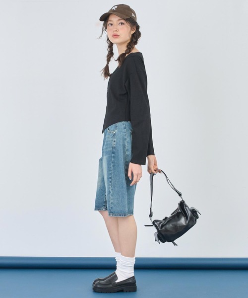 ANAP（アナップ）の「ポケット デザイン 2way ショルダー バッグ（ショルダーバッグ・レディース・ブラウン/ブラック・FREE）」の14枚目の写真