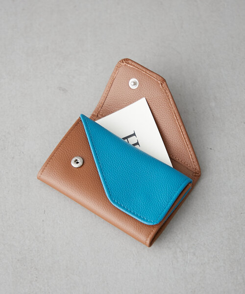 BIRTHDAY BAR（バースデイバー）の「【onoff//　オノフ】本革名刺入れ（名刺入れ・レディース・オリーブ/アイボリー/ブラック/キャメル/ベージュ/ブラック系その他/グレー・0）」の7枚目の写真