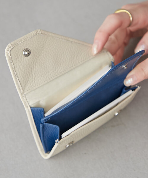 BIRTHDAY BAR（バースデイバー）の「【onoff//　オノフ】本革名刺入れ（名刺入れ・レディース・オリーブ/アイボリー/ブラック/キャメル/ベージュ/ブラック系その他/グレー・0）」の19枚目の写真