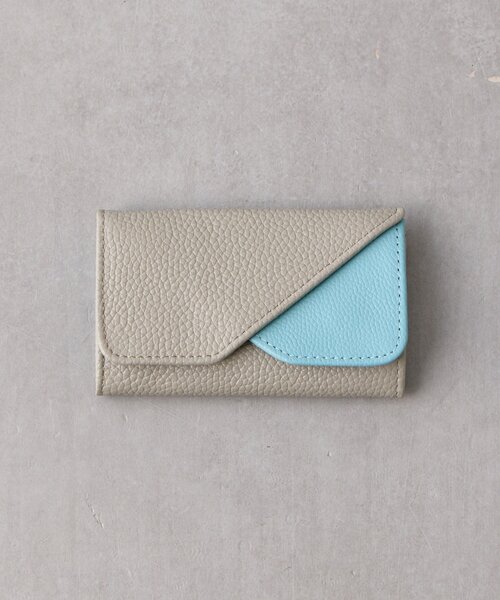 BIRTHDAY BAR（バースデイバー）の「【onoff//　オノフ】本革名刺入れ（名刺入れ・レディース・オリーブ/アイボリー/ブラック/キャメル/ベージュ/ブラック系その他/グレー・0）」の13枚目の写真