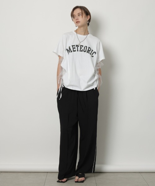 CADUNE カデュネ サイドチュールロゴT-shirt サイドチュールロゴT-shirt | Tシャツ・カットソー | CADUNE