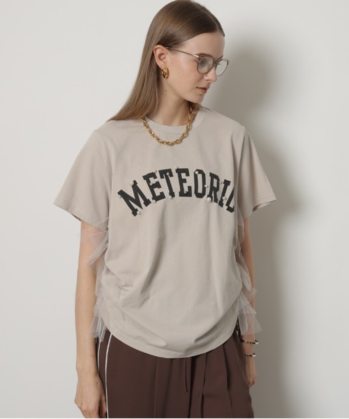 CADUNE（カデュネ）の「サイドチュールロゴT-shirt（Tシャツ