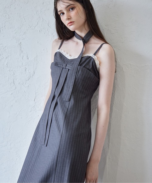 新品 ROCHAS RIBBON BELT DRESS ドレス ワンピース