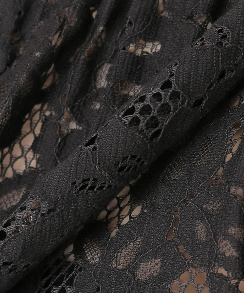 normment(ノーメント)の「normment/ノーメント ボタニカル レース トップス S25S-1944(シャツ/ブラウス・レディース・ブラック/アイボリー・FREE)」の20枚目の写真