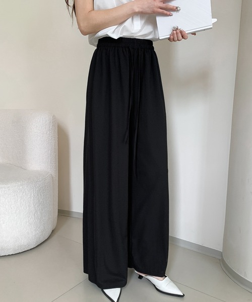 パンツ LUCKY RELAXED PANTS ワイドシルエットリラクシーパンツ（その他パンツ）｜LOWO（ロワ