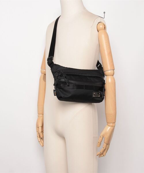 AS2OV(アッソブ)の「CORDURA DOBBY 305D FANY PACK(ショルダーバッグ・メンズ・ブラック・FREE)」の5枚目の写真