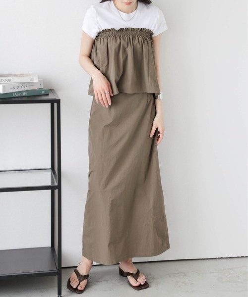 AMELY(エミリー)の「マルチウェイ 3点セットアップ(セットアップ・レディース・ベージュ/ブラウン/ブラック/カーキブラウン・M/L)」の1枚目の写真