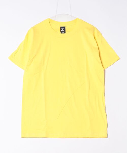 HANES(ヘインズ)の「ビーフィーT BEEFY-T 無地 半袖Tシャツ(Tシャツ/カットソー・メンズ・レッド/グリーン/アッシュ/ブラック/ホワイト/ブルー/オレンジ/イエロー/ネイビー/ライム・M/XL/L)」の8枚目の写真