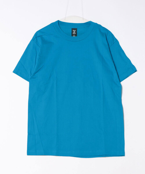 HANES(ヘインズ)の「ビーフィーT BEEFY-T 無地 半袖Tシャツ(Tシャツ/カットソー・メンズ・レッド/グリーン/アッシュ/ブラック/ホワイト/ブルー/オレンジ/イエロー/ネイビー/ライム・M/XL/L)」の7枚目の写真