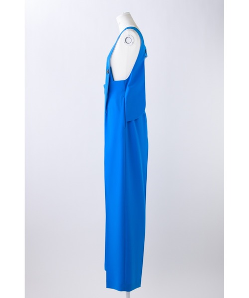 ポリエステルダブルクロス ベストサロペット（サロペット