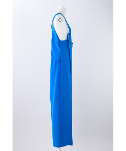 ポリエステルダブルクロス ベストサロペット（サロペット